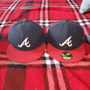 Atlanta Braves fitted hat 7 5/8
